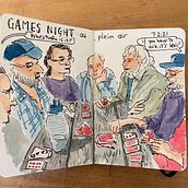 My project in Urban Sketching: Express Your World in a New Perspective course. Traditional illustration, Sketching, Drawing, Watercolor Painting, Sketchbook, and Architectural Illustration project by helen sharp - 06.29.2021