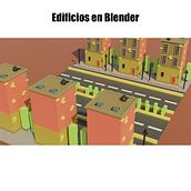 Edificios sencillos en Blender. Een project van Animatie y Architectuur van Alfonso Mora - 02.07.2021