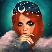 Dreamcatcher . % Justin Umali tarafından hazırlanan Geleneksel illüstras, on, Çizim, Dijital İllüstras, on, Portre Çizimi, Dijital Çizim, Dijital Bo, Ve ama projesi - 07.02.2021