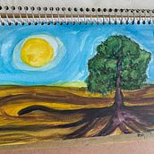 Julie’s Tree. Un proyecto de Pintura de Marni Donnell - 05.05.2021