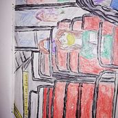 Meu projeto do curso: A arte de desenhar: transforme seus rabiscos em arte. Traditional illustration, Pencil Drawing, Drawing, and Sketchbook project by olindamarques7 - 07.02.2021