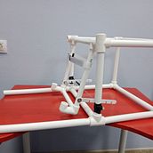 Laptop stand for half-sitting and lying Ein Projekt aus dem Bereich Design von Daria Nefedova - 04.07.2021