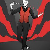 Mi Proyecto del curso: Ilustración de personajes dinámicos Magician. Traditional illustration, Character Design, Comic, Creativit, Drawing, Digital Drawing, and Manga project by Samay Stefenon - 07.04.2021