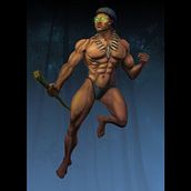 Proyecto Final: Anatomía de un superhéroe. Un progetto di Illustrazione tradizionale, Character design, Fumetto, Disegno a matita e Disegno anatomico di juliansinmiedo - 05.07.2021