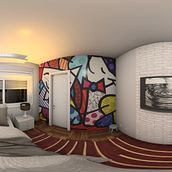 Meu projeto do curso: Design de iluminação de interiores. Architecture, Interior Architecture, Lighting Design, and Digital Architecture project by Leonardo Lemos - 07.07.2021