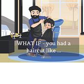 WHAT IF - you had a haircut like .... Writing project by Jesper Frovin Jensen - 04.27.2021
