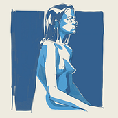 Life drawing sessions. Un progetto di Disegno, Disegno di ritratti, Disegno digitale e Disegno anatomico di Julien Schleiffer - 05.07.2021