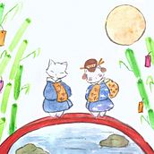 Nuestros Proyectos del curso: Ilustración en acuarela con influencia japonesa . % ivonne_ksll tarafından hazırlanan Geleneksel illüstras, on, Çizim, Sulubo, Ve a Resim projesi - 07.05.2021