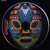 Mascara huichol de chaquira . % laura_59 tarafından hazırlanan Müzik, Geleneksel illüstras, Ve on projesi - 07.05.2021