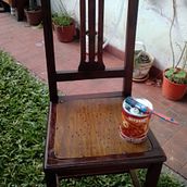 Mi Proyecto del curso: silla Rosalía. Restauración y transformación de muebles para principiantes. Projekt z dziedziny Craft, Projektowanie i wyrób mebli, Projektowanie wnętrz, DIY, Obróbka drewna i Upcycling użytkownika Viviana Bonabello - 05.07.2021