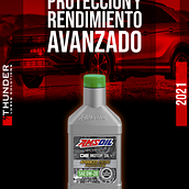 Campaña Amsoil serie XL y OE. Design project by Enrique Lanz Acosta - 07.05.2021