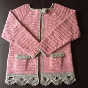 Mi Proyecto del curso:  Top-down: prendas a crochet de una sola pieza. Fashion Design, Fiber Arts, DIY, and Crochet project by Lore Barrera - 07.05.2021
