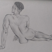 Meu projeto do curso: Introdução ao desenho artístico da figura humana. Een project van  Schetsen, Tekening met potlood,  Tekening, Realistische tekening y Anatomisch tekenen van Laura Cristina - 02.07.2021