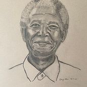 My project in Realistic Portraits Using Charcoal course . Ilustrasi tradisional, Seni Rupa, Menggambar, Menggambar Potret, Dan Gambar Realistis proyek oleh C A Soh - 07.05.2021