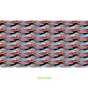 Estampa NOA :: paisaje :: VANVAPRINT. Pattern Design, Design, and Fashion Design project by Vanesa Casado - 07.06.2021