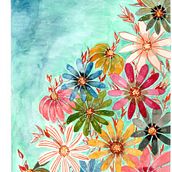 Mi Proyecto del curso: Creación de paletas de color con acuarela. Traditional illustration, Fine Arts, Painting, Watercolor Painting, and Color Theor project by florenciaduran - 06.28.2021
