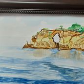 Mi Proyecto del curso: Paisajes naturales en acuarela. Fine Arts, Painting, and Watercolor Painting project by Jose Taveras - 07.07.2021