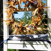 Coronas florales decorativas. Arts, and Crafts project by Grit Reichardt - 07.07.2021