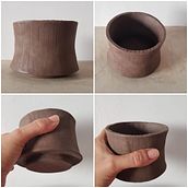 My First Slab Pot. Accessor, Design, Arts, Crafts, and Ceramics project by rohiniajoshi - 07.06.2021
