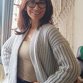 Mi Proyecto del curso: Crochet: crea prendas con una sola aguja. Crochet project by mariluna_astro - 06.30.2021