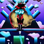 Ilustracion geometrica 3D . Un progetto di Illustrazione tradizionale, Character design e Graphic design di Antonio García Mayo - 04.07.2021