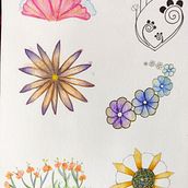 Mi Proyecto del curso: Técnicas de ilustración para desbloquear tu creatividad. Design, Traditional illustration, Fine Arts, Painting, Creativit, Creating with Kids, and Sketchbook project by Lia Grajo - 07.08.2021