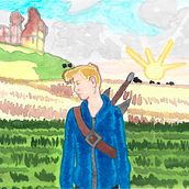 El Correvientos.. Een project van Traditionele illustratie,  Tekening y Aquarelschilderen van Daniel Malo - 25.06.2021