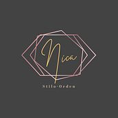 Nica Stilo y Orden. Un proyecto de Diseño y Diseño de logotipos de Rute Golán - 05.07.2021