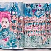 My project in Artistic Watercolor Sketching: Dare to Express Your Ideas course. Traditional illustration, Sketching, Creativit, Drawing, Watercolor Painting, and Sketchbook project by Masja - 06.12.2021