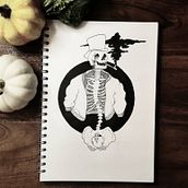 Some of my recent works. Traditional illustration, Creativit, Drawing, and Tattoo Design project by dani.siedler - 10.01.2020