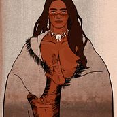 El apache. Traditional illustration project by carlosicardenas - 07.08.2021