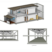 Vivienda unifamiliar - casa las hamacas. Projekt z dziedziny Architektura c i frowa użytkownika Juan Oviedo - 22.02.2019