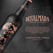Desalmada - Cerveza Artesanal. Br, ing, Identit, Digital Illustration, and Product Design project by Pau Contreras - 06.05.2020