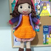 Mi Proyecto del curso: Amigurumi: diseño de ropa, pelo y complementos. Arts, Crafts, To, Design, Fiber Arts, Crochet, Amigurumi, and Textile Design project by Cintia Henriques - 07.06.2021