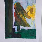 Meu projeto do curso: Ilustração com tinta acrílica: crie universos mágicos. Traditional illustration, Painting, Creativit, Acr, and lic Painting project by Cris Leme - 07.09.2021