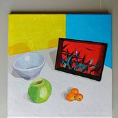 Mi Proyecto del curso: Pintura al óleo desde cero. Un proyecto de Bellas Artes, Pintura y Pintura al óleo de pacho.rodas - 03.07.2021