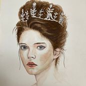 My project in Watercolor Portrait / Sol Barros course. Un proyecto de Ilustración tradicional, Pintura a la acuarela y Dibujo de Retrato de janicemmead - 09.07.2021