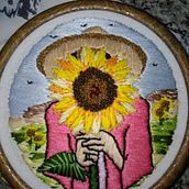 Mi Proyecto del curso: Introducción al bordado botánico. Embroider project by Mª Isabel García Pérez - 07.10.2021