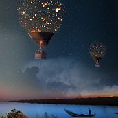 My project in Magical Photomontage in Photoshop: Creating Visual Metaphors course. Un proyecto de Post-producción fotográfica		, Retoque fotográfico, Fotografía digital, Composición fotográfica y Fotomontaje de Елена Стасюк - 09.07.2021