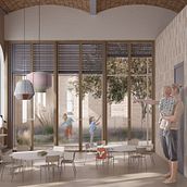 My project in Rendering and Digital Collage for Architectural Displays course. 3D, Architecture, Digital Architecture, 3D Design, and ArchVIZ project by Jovana Potkonjak - 07.10.2021