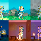 Mi Proyecto del curso: Principios de iluminación para pintura digital. Traditional illustration, Digital Illustration, and Digital Painting project by Paula Riascos - 07.10.2021