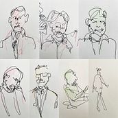 Silhouettes . Traditional illustration project by pf2rns89mw - 07.10.2021
