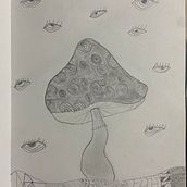 Psychedelic rush. Traditional illustration project by Johalys Marte - 05.12.2021