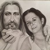 Eucaristía eterna. Pencil Drawing project by joanfelipemm - 07.11.2021