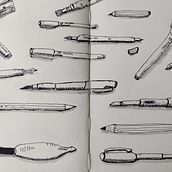 Some spreads I have done in my sketchbook . Un proyecto de Ilustración tradicional, Bocetado, Sketchbook y Dibujo de sketching_adventure - 11.07.2021