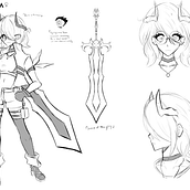 Character Designs. Un proyecto de Ilustración tradicional de venturous - 01.07.2021