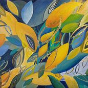 "Frenzie" Expressing Emotion through abstracted motif.. Un proyecto de Pintura acrílica y Bellas Artes de Janine Ween - 12.07.2021