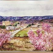 Mi Proyecto del curso: Paisajes naturales en acuarela . % charoedo tarafından hazırlanan Güzel sanatlar, Tablo, Sulubo, Ve a Resim projesi - 07.12.2021