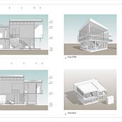Mi Proyecto del curso: Diseño y modelado arquitectónico 3D con Revit. Un proyecto de 3D, Arquitectura, Arquitectura interior, Modelado 3D, Arquitectura digital y Visualización arquitectónica de Lydia Pérez - 12.07.2021