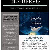 El cuervo || Portada del volumen 12 (Academia Corvus). Editorial Design project by Eline Ramirez - 07.12.2021